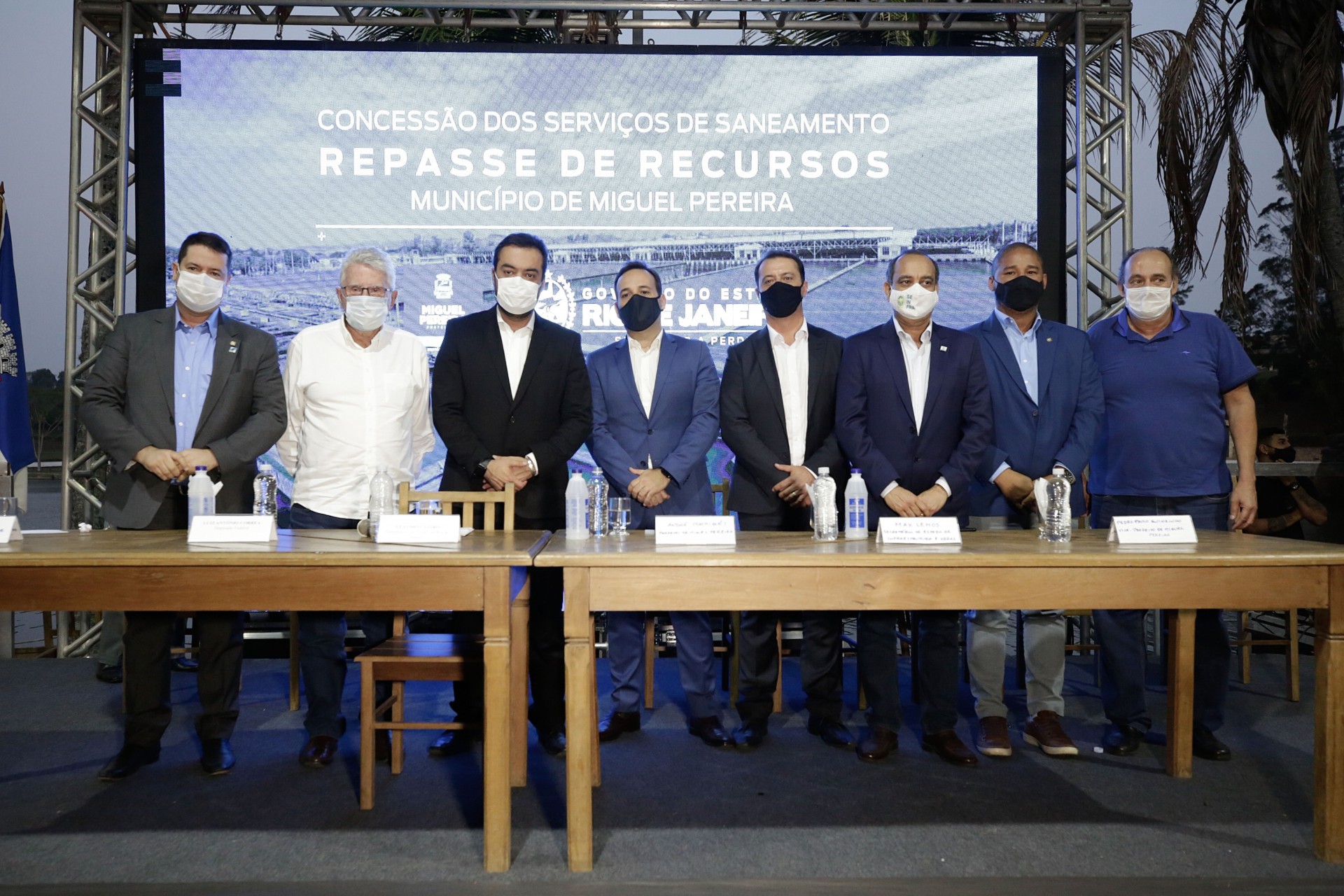 Repasse dos valores arrecadados com a concessão dos serviços da Cedae ao município de Miguel Pereira - Rafael Campos