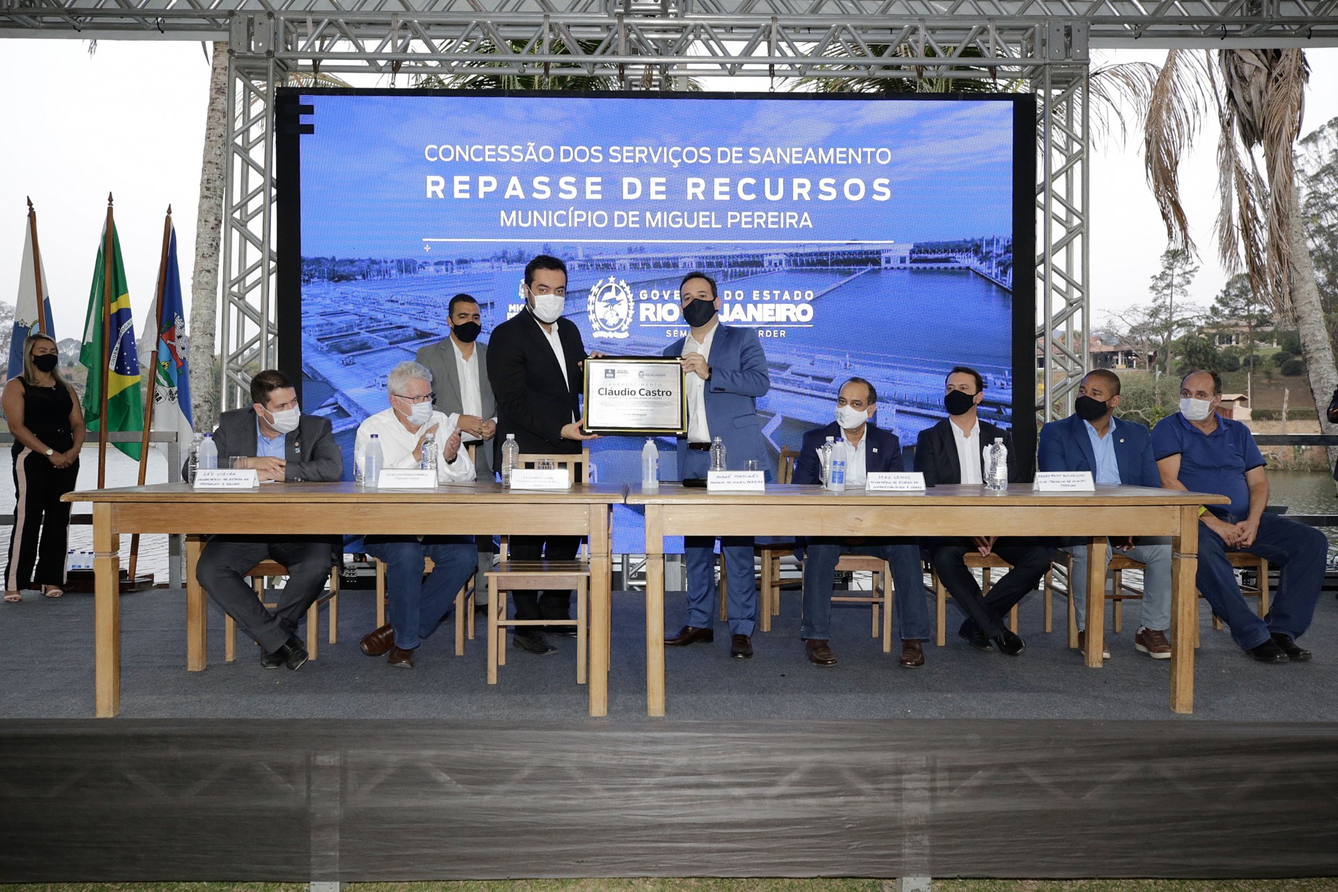 Repasse dos valores arrecadados com a concessão dos serviços da Cedae ao município de Miguel Pereira - Rafael Campos