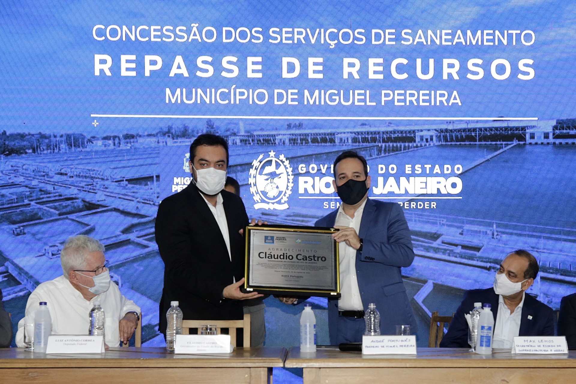 Repasse dos valores arrecadados com a concessão dos serviços da Cedae ao município de Miguel Pereira - Rafael Campos