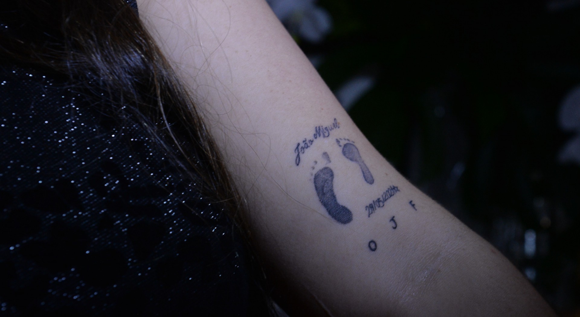 Hagda Kerolayne, irmã de Whindersson Nunes, mostra tatuagem que fez para o sobrinho, João Miguel - Francisco Cepeda / Ag. News