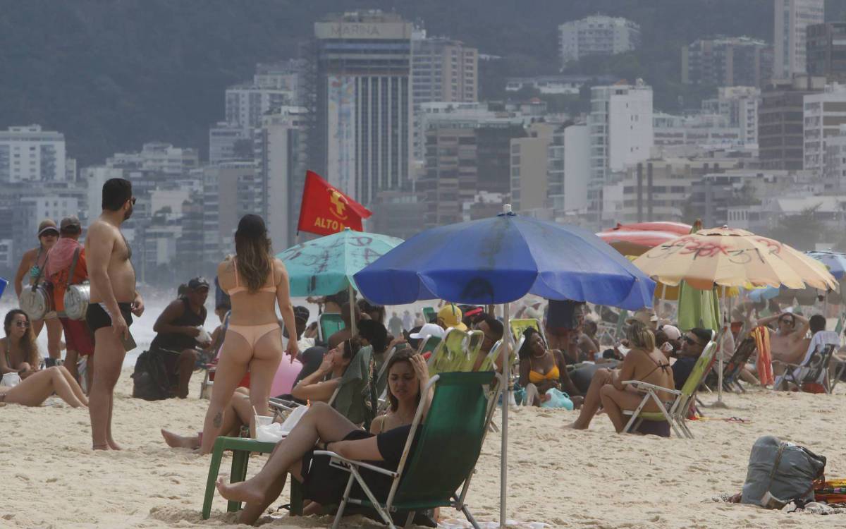 S&atilde;o mais 508 policiais nas areias das praias - Reginaldo Pimenta / Agencia O Dia
