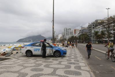 Fim de semana no Rio será de céu encoberto e chuva isolada