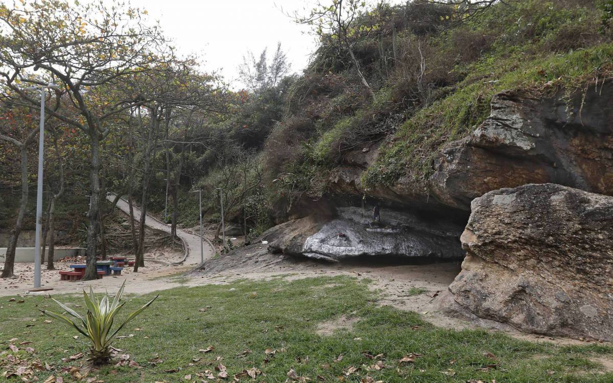 Geral - Parque Garota de Ipanema, no Arpoador, zona sul do Rio.
