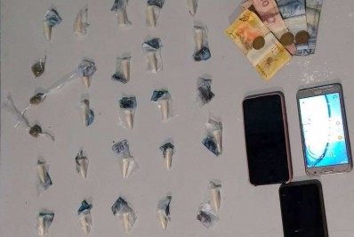 PM prende quatro pessoas suspeitas de tráfico de drogas em Volta Redonda