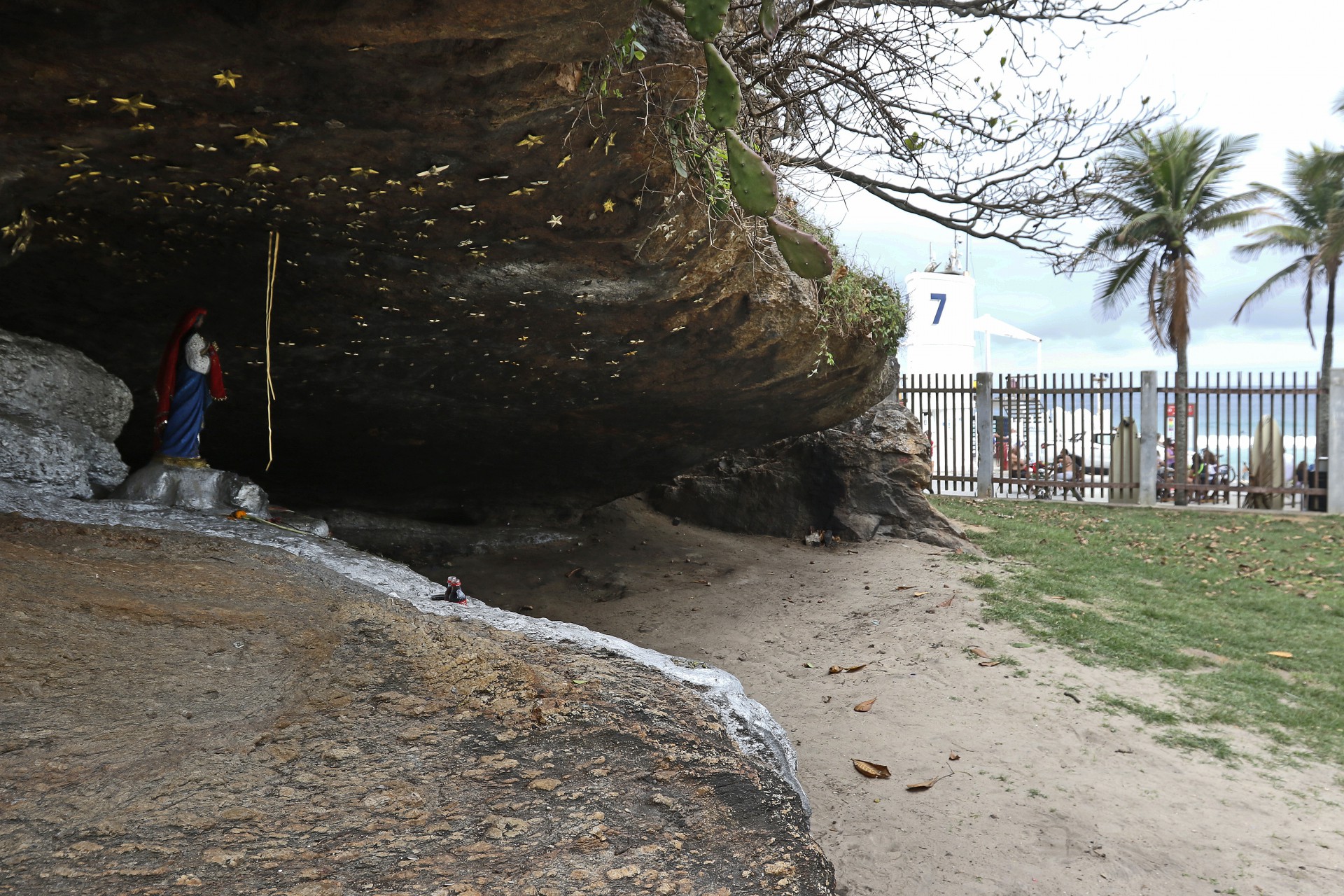 Geral - Parque Garota de Ipanema, no Arpoador, zona sul do Rio. - Reginaldo Pimenta / Agencia O Dia