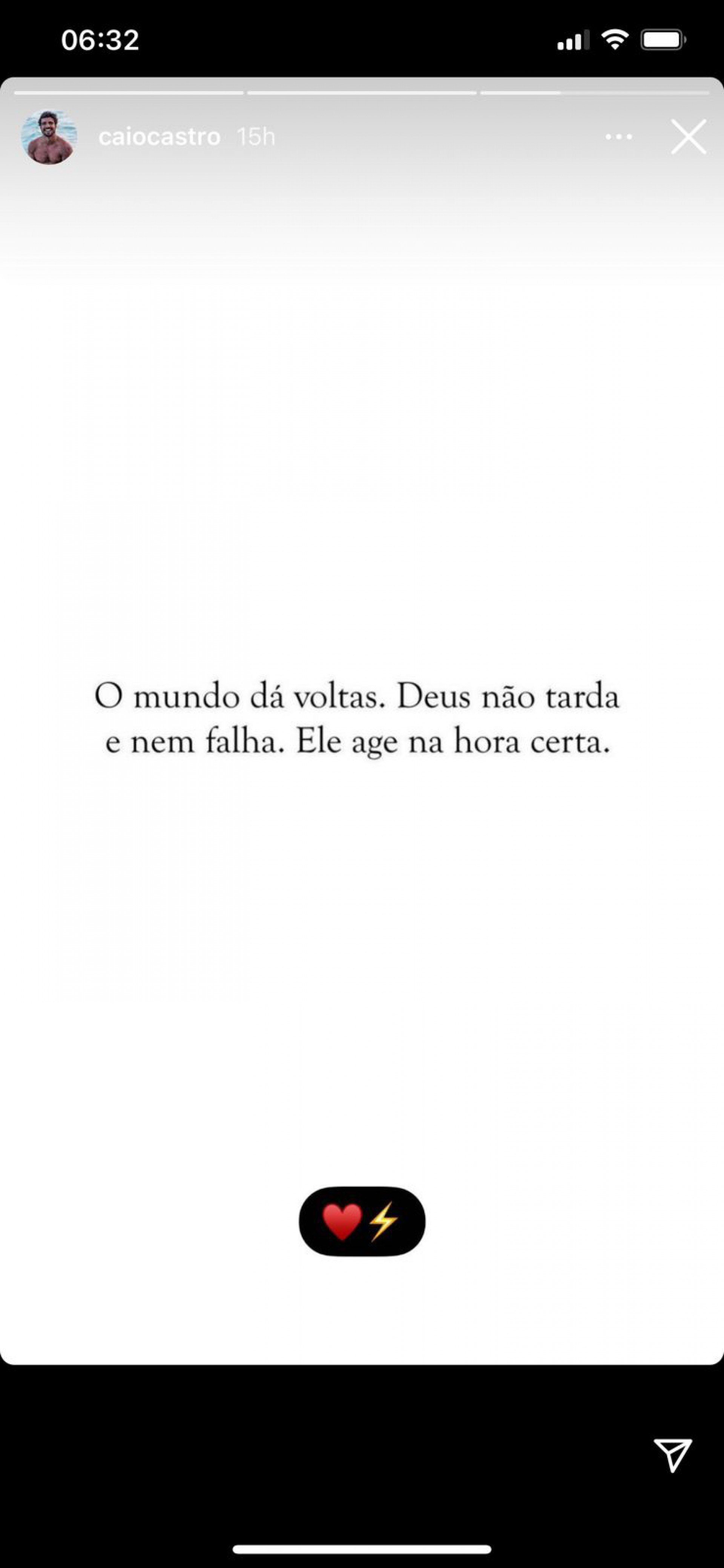 Caio Castro - Reprodução de internet