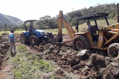 Porciúncula conclui manutenção de 500 km de estradas rurais