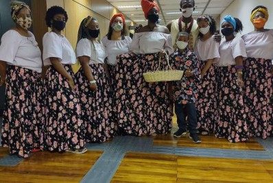 Ciranda do Quilombo da Baia Formosa em Búzios faz apresentação em evento na ALERJ