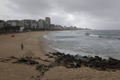Rio tem previsão de chuva e ressaca no mar nesta quinta-feira