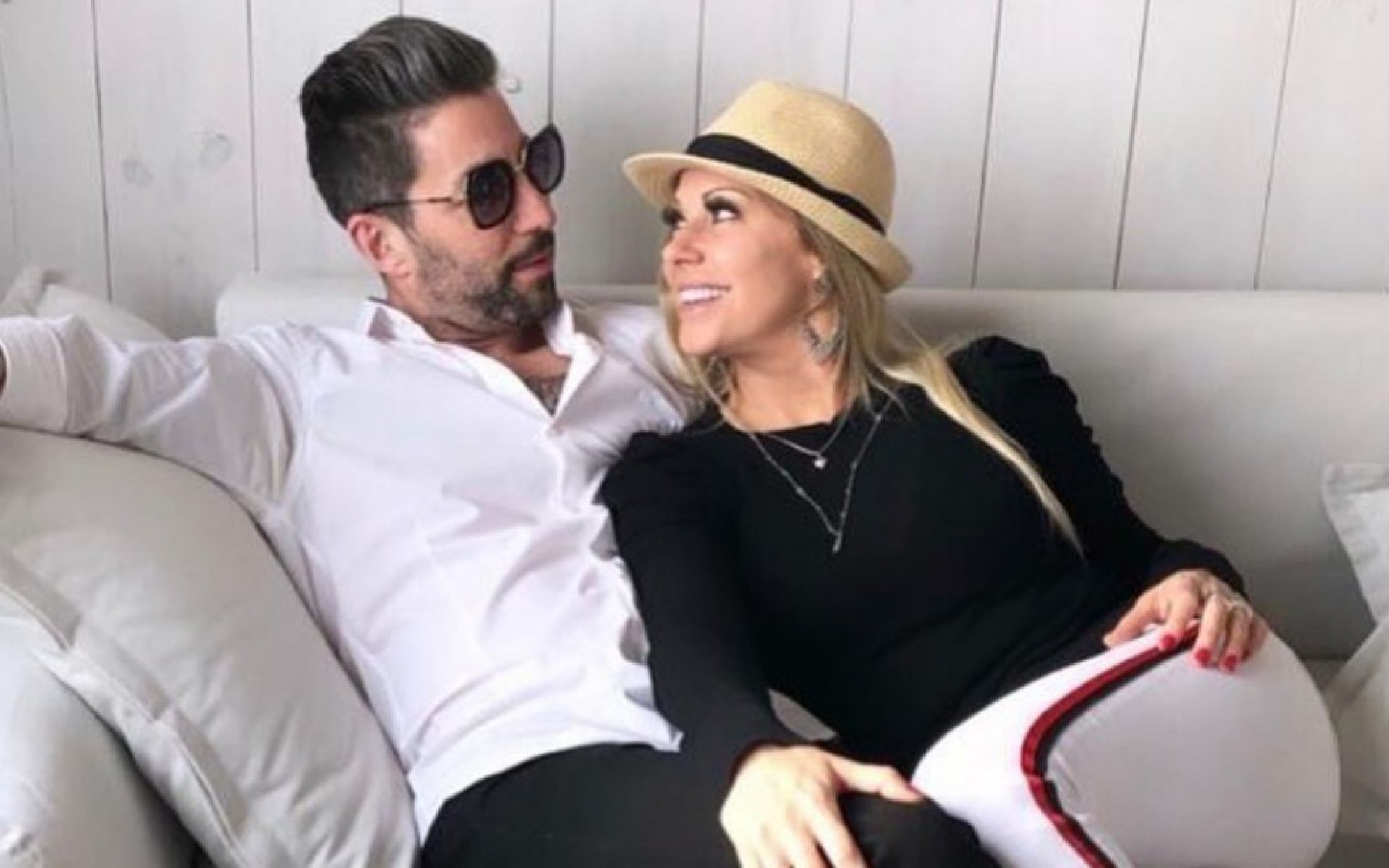 Antonela e marido - Reprodução