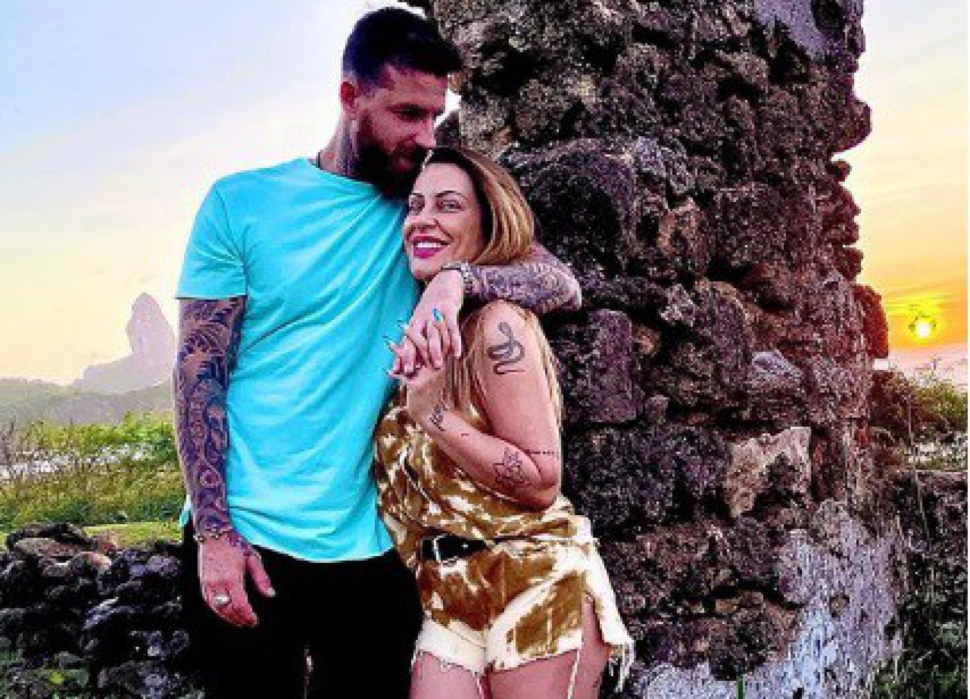 Leandro e Cleo - Reprodução