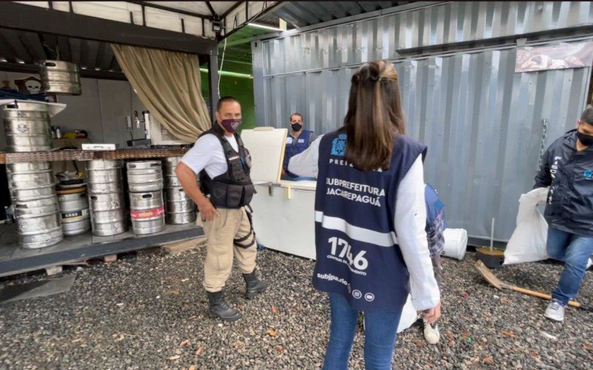 Terreno público foi alvo de reapropriação  - Divulgação/Subprefeitura de Jacarepaguá