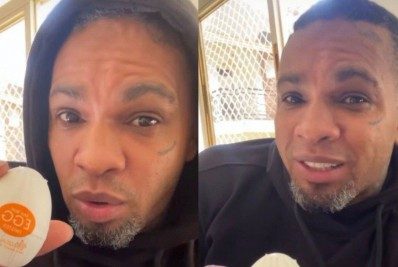 Rodriguinho é presenteado por fã com masturbador masculino: 'Veio em boa hora'