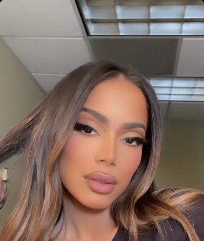 Anitta surge irreconhecível após ser produzida por maquiador das Kardashians - Reprodução Internet