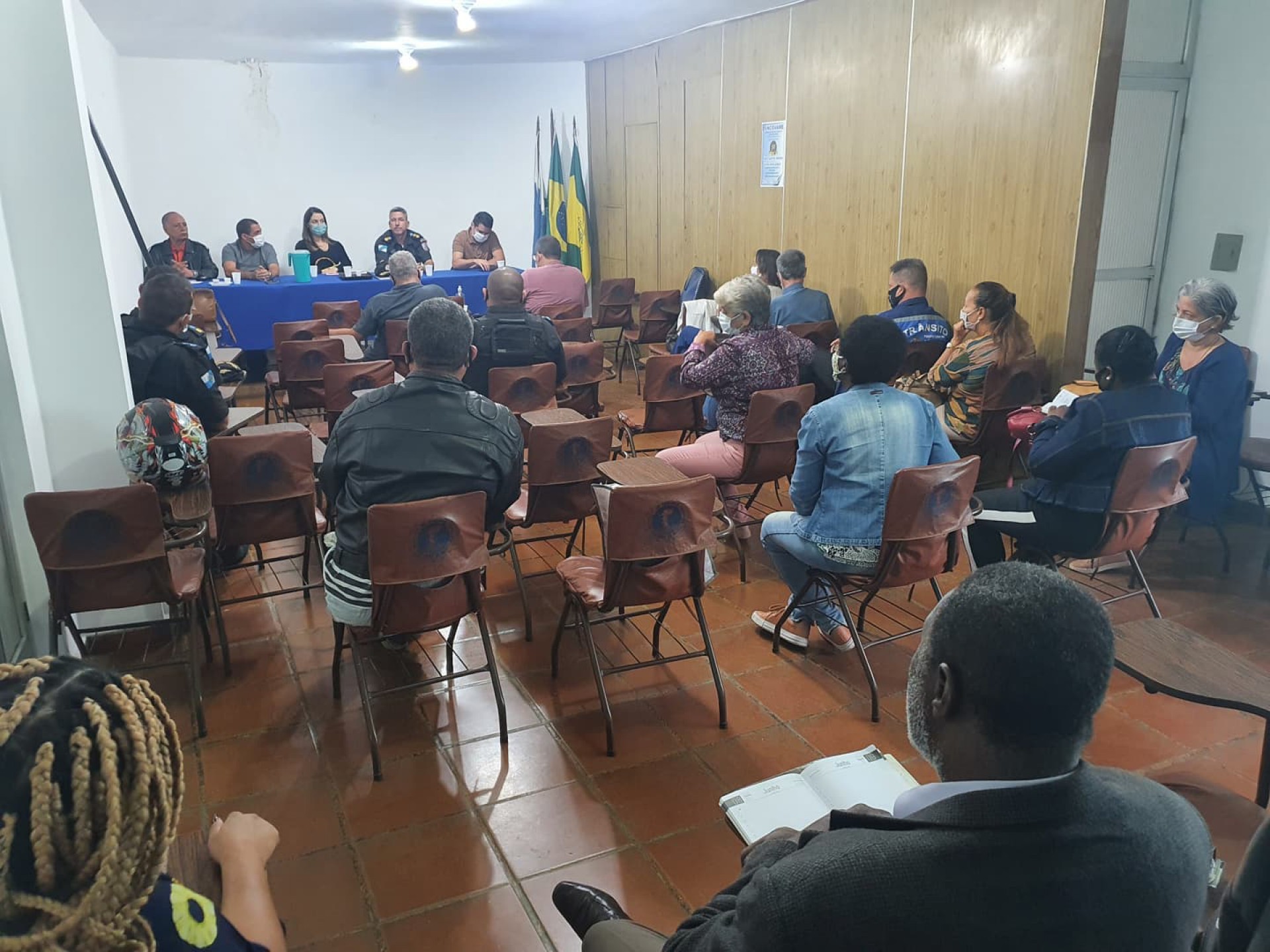 Reunião do Conselho Comunitário de Segurança é realizada em Meriti - Divulgação