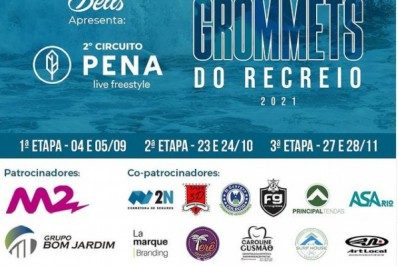Associação de Surf realiza 1º etapa do 2º Circuito Pena Grommets neste fim de semana