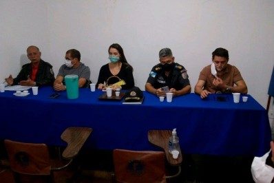 Reunião do Conselho Comunitário de Segurança é realizada em Meriti