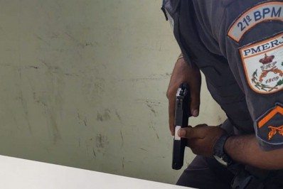 Assaltante é preso após roubar passageiros de ônibus em Meriti