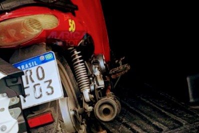 Moto roubada é recuperada em Ponta Negra