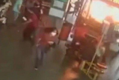 Após discussão, mulher bota fogo em motorista de ônibus em Goiás 