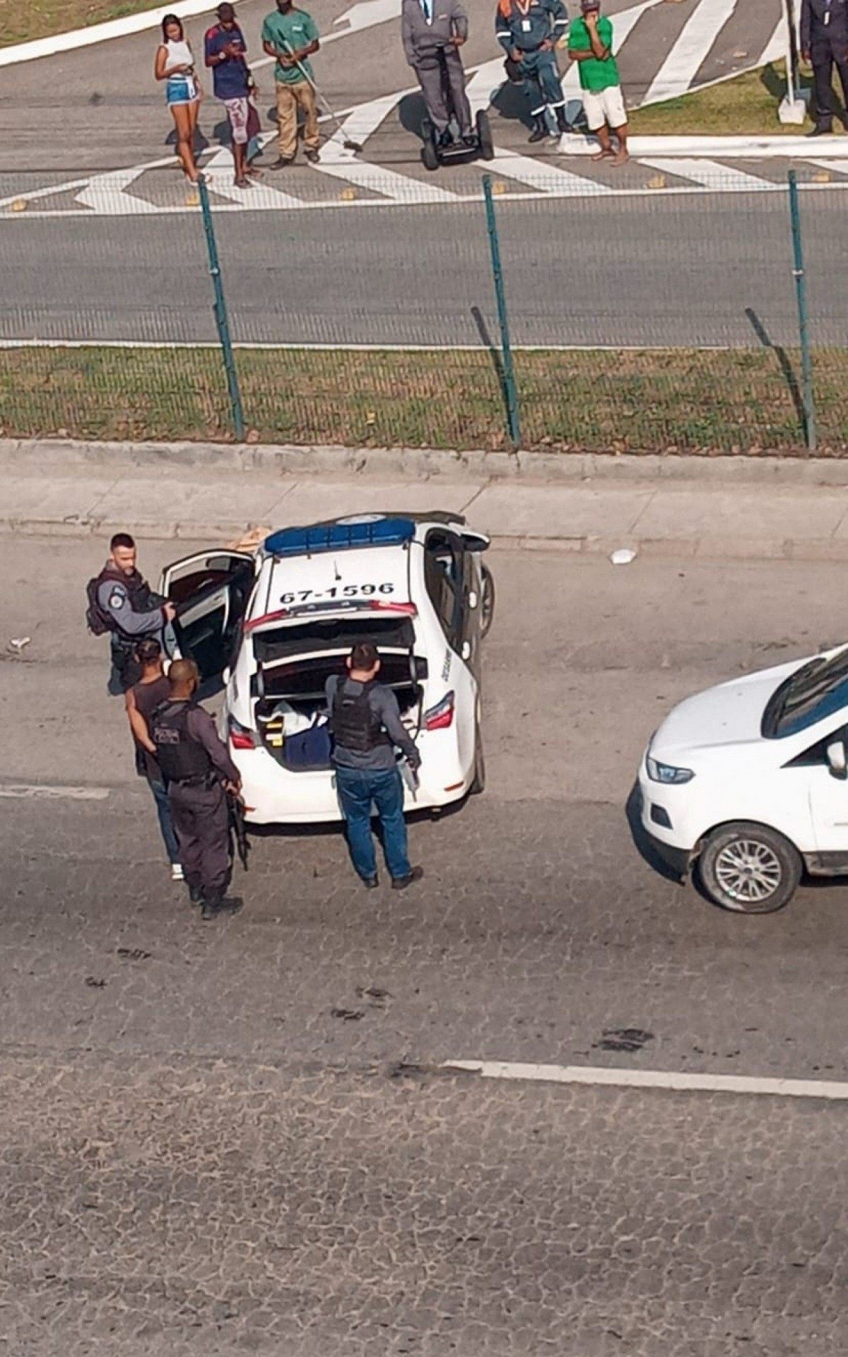 A&ccedil;&atilde;o ocorreu nesta quinta-feira - Reprodu&ccedil;&atilde;o/ Whatsapp Jornal O Dia (21-98762-8248)