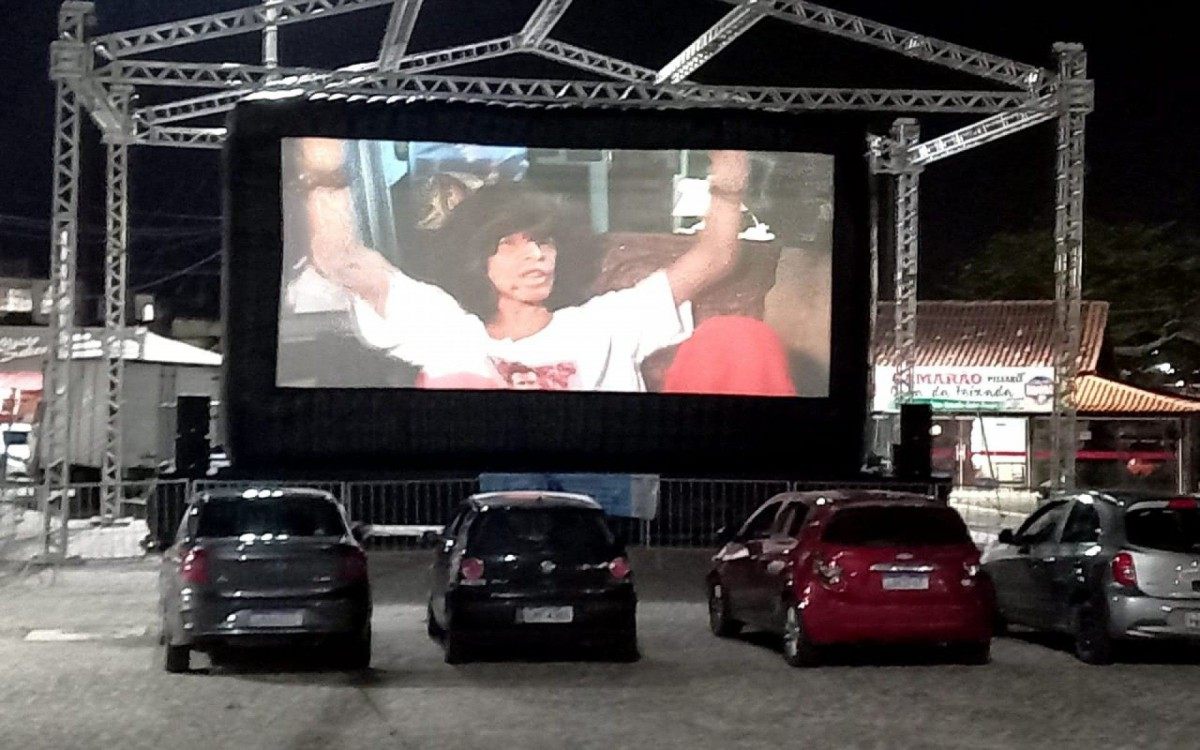 Cinema drive-in em Saquarema
