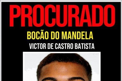 PM prende 'Bocão do Mandela', apontado como suspeito de integrar tráfico de drogas na comunidade 