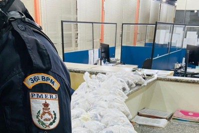 Miracema: Dupla é presa com cargas de drogas durante ação do 36° BPM