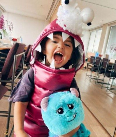 Zoe, filha de Sabrina Sato e Duda Nagle - Reprodução