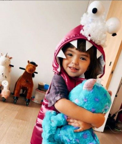 Zoe, filha de Sabrina Sato e Duda Nagle - Reprodução