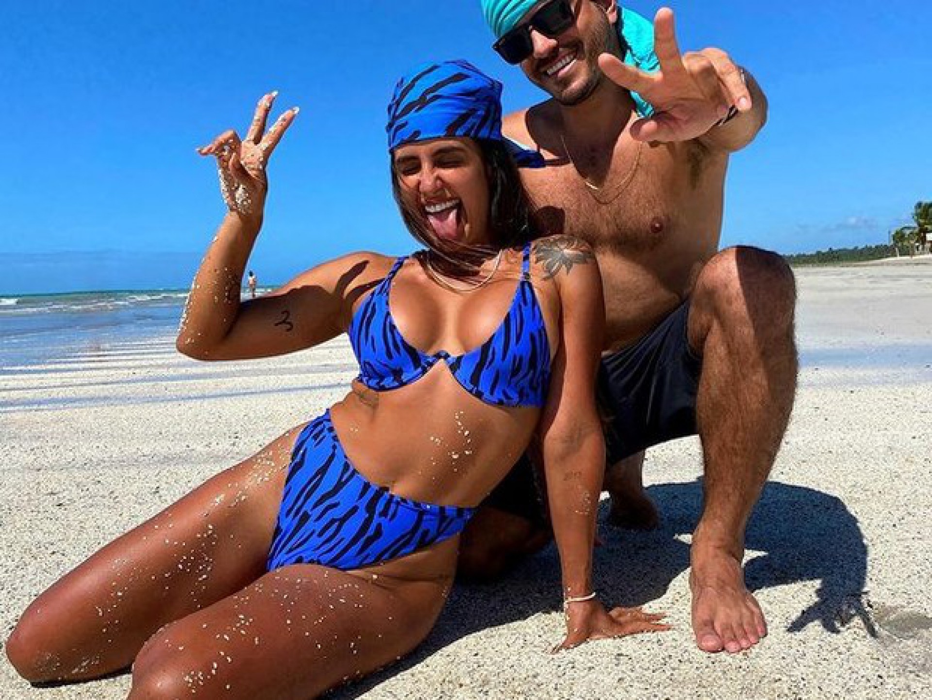 Carol Peixinho curte dias de descanso em Alagoas com os amigos - Reprodu&ccedil;&atilde;o Internet