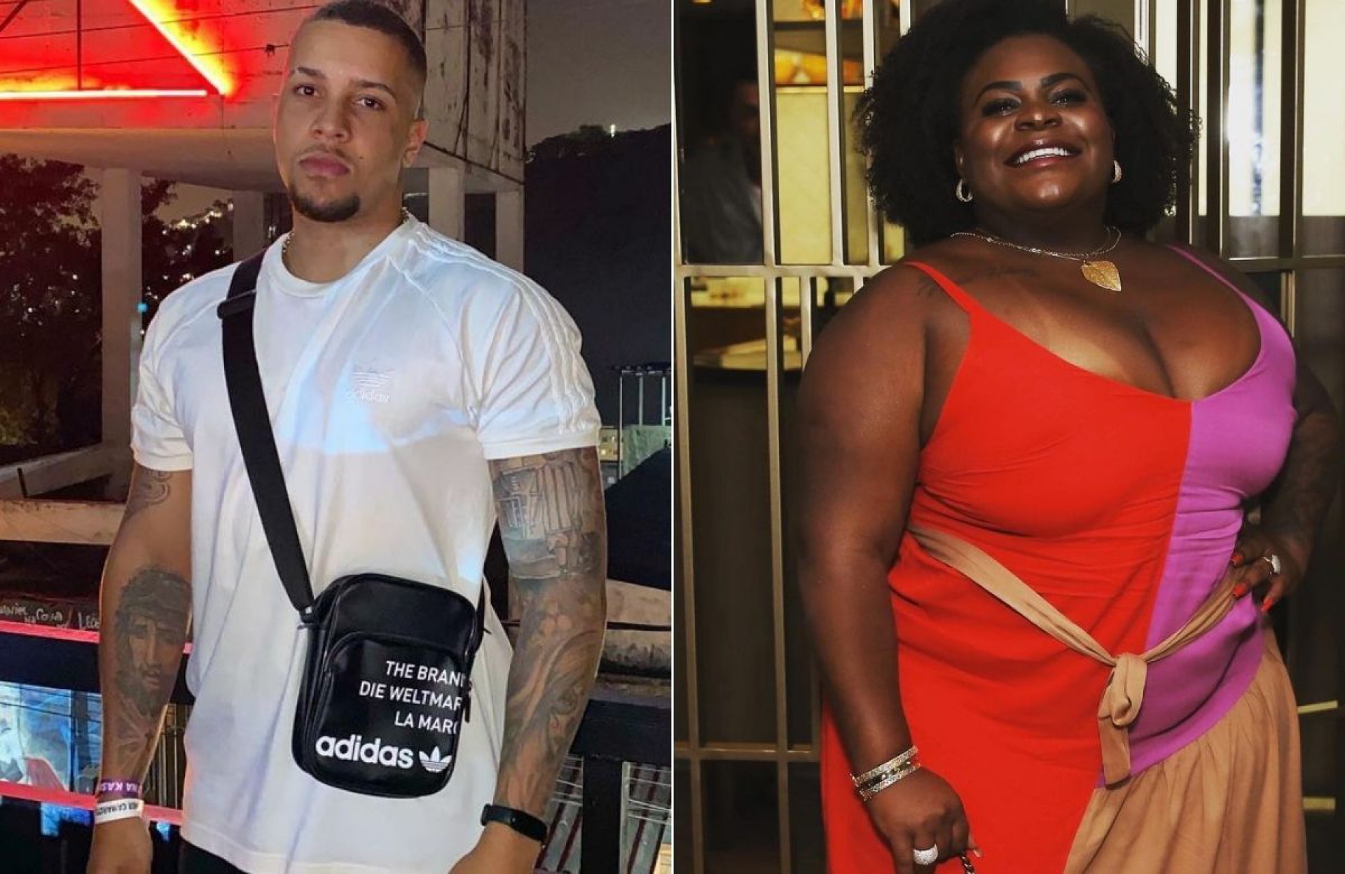 Marcio Felipe e Jojô Todynho - Reprodução/Montagem