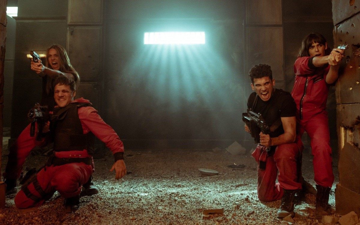 Cenas da Parte 5 de 'La Casa de Papel'