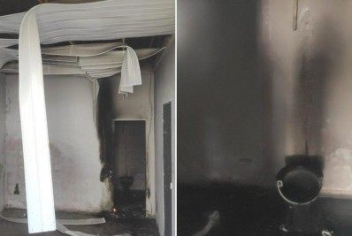 Mulher tem 70% do corpo queimado após atear fogo em casa por brigar com o namorado