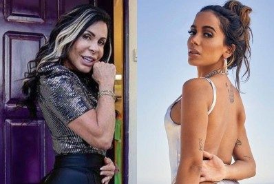 Gretchen diz que se inspira em Anitta e outras artistas jovens: 'Mulheres guerreiras'