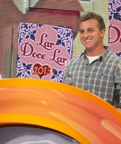 Luciano Huck no quadro 'Lar Doce Lar' - TV Globo / Divulgação