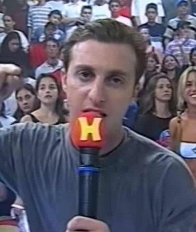 Luciano Huck na época do programa 'H', na Band - Reprodução