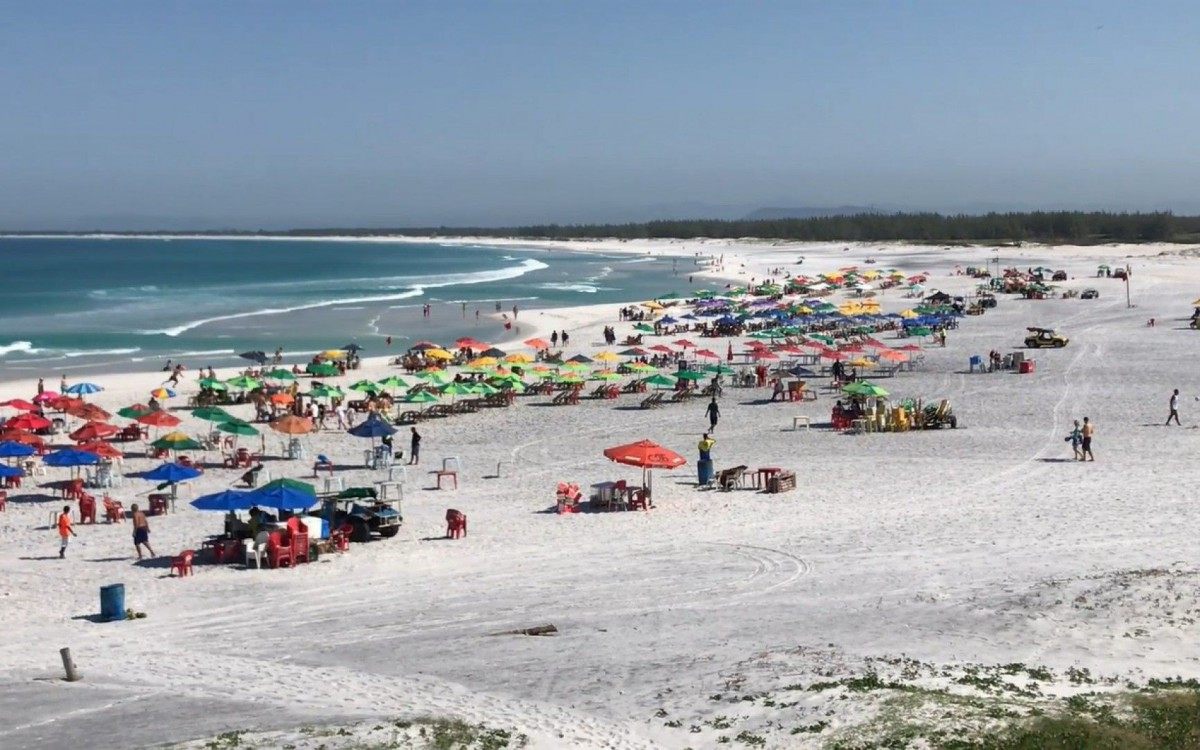 Praia Grande registra grande movimenta&ccedil;&atilde;o de turistas