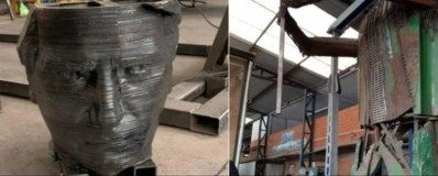 Estátua de Bolsonaro construída no RS deve ser inaugurada nas próximas semanas