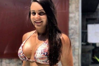 Fotos! Musa fitness exibe corpo perfeito e bomba no Instagram