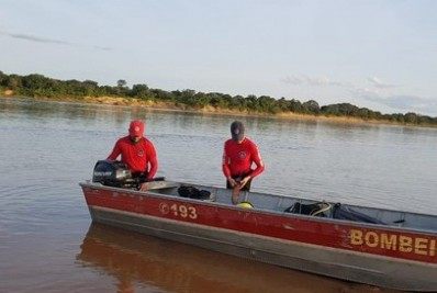 Itaocara: Bombeiros procuram por jovem que se afogou no Rio Paraíba; a outra vítima foi socorrida