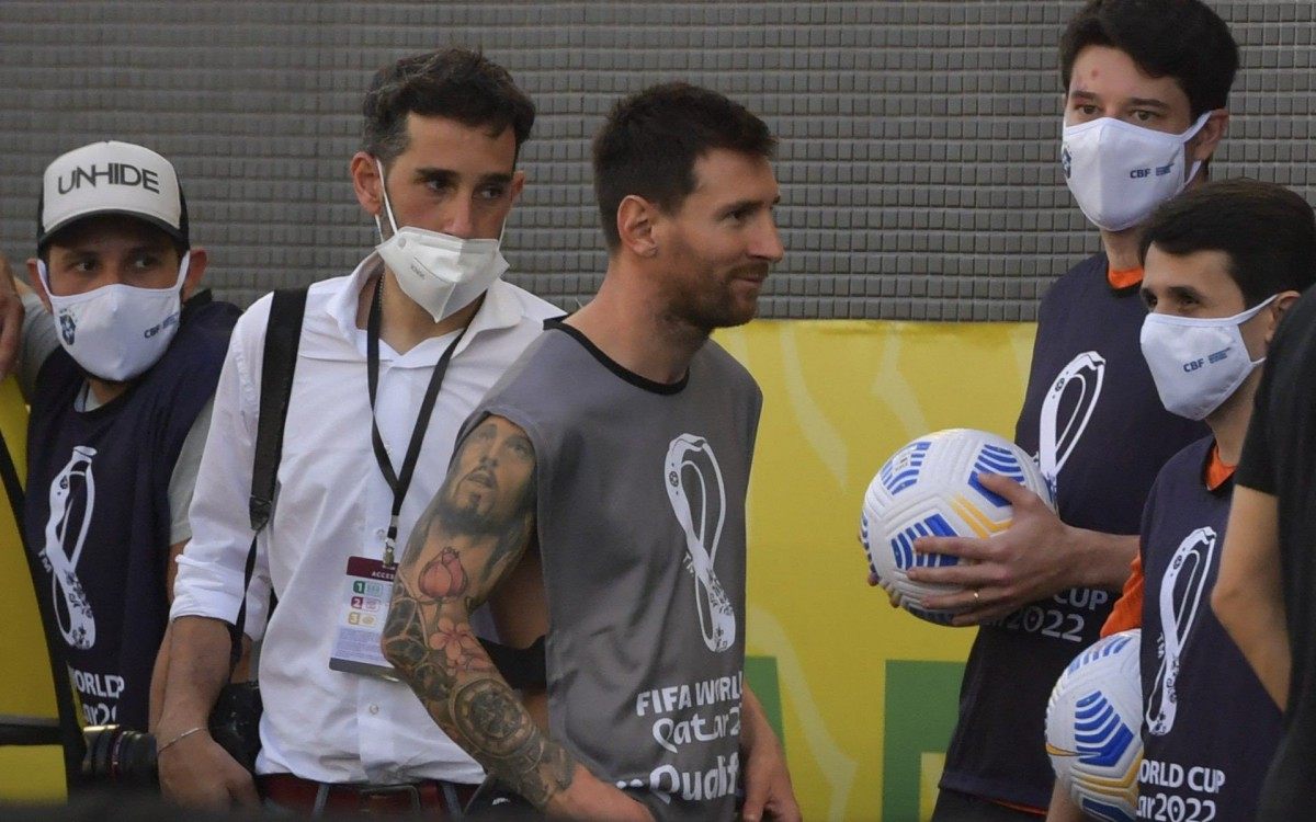 Partida entre Brasil e Argentina foi suspensa