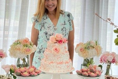 Viúva de Gugu comemora aniversário sem a presença do filho mais velho