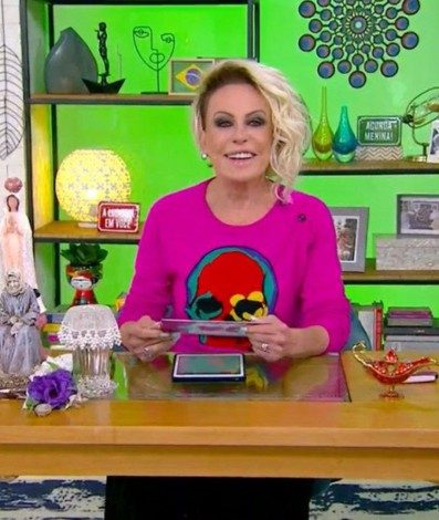 Ana Maria Braga no 'Mais Você' - Globo