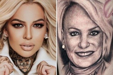 Fã tatua rosto da apresentadora Ana Maria Braga na perna