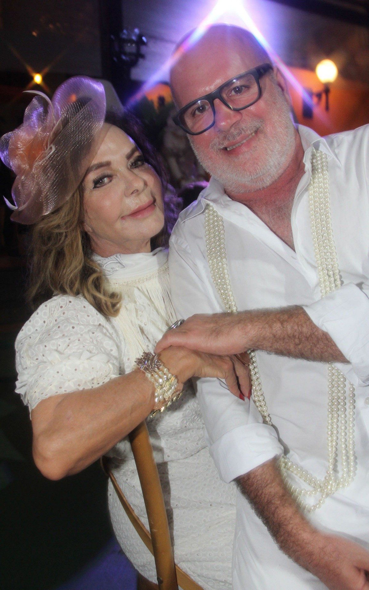 Vera Loyola e Eder Meneghine