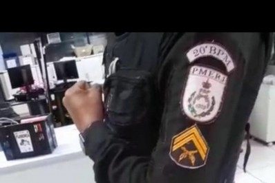 Homem é preso furtando cabos de sinalização da SuperVia