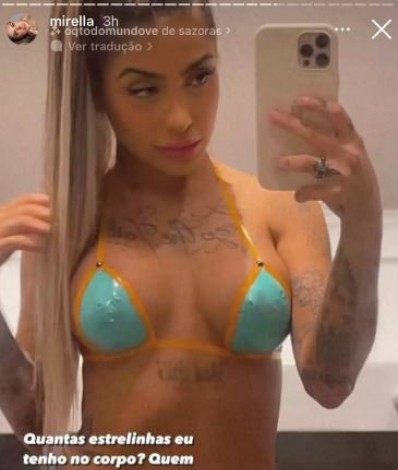 MC Mirella - Reprodução/Instagram