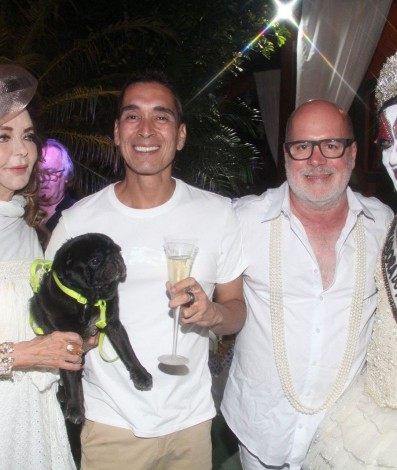 Vera Loyola, Hugo Oliveira, Eder Meneghine e Isabelita dos Patins - Paulo de Deus/Divulgação