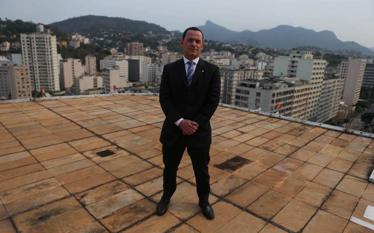 Rio,09/09/2021- CENTRO, Secretaria de Polcia Civil,Materia Especial; Delegado Allan Turnowski, secretario de Policia Civil, na foto. Allan Turnowski .Foto: Cleber Mendes/Ag&ecirc;ncia O Dia